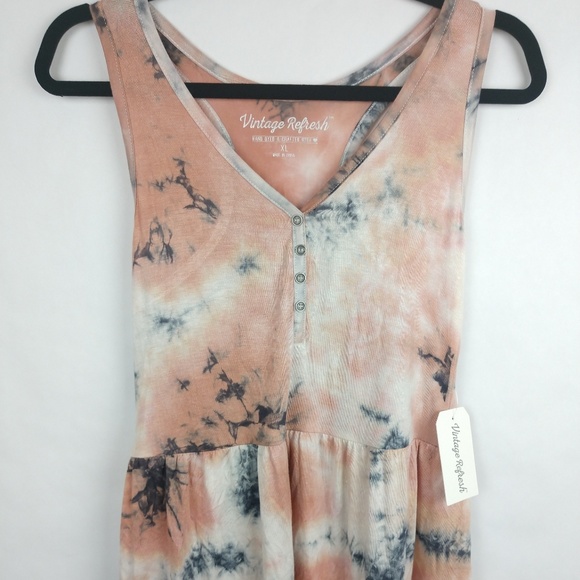 vintage Refresh Tops - New Racerback Babydoll Tank